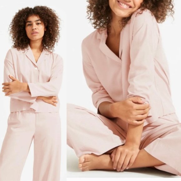 Everlane Other - Everlane The Washable Silk Pajama Shirt 18979